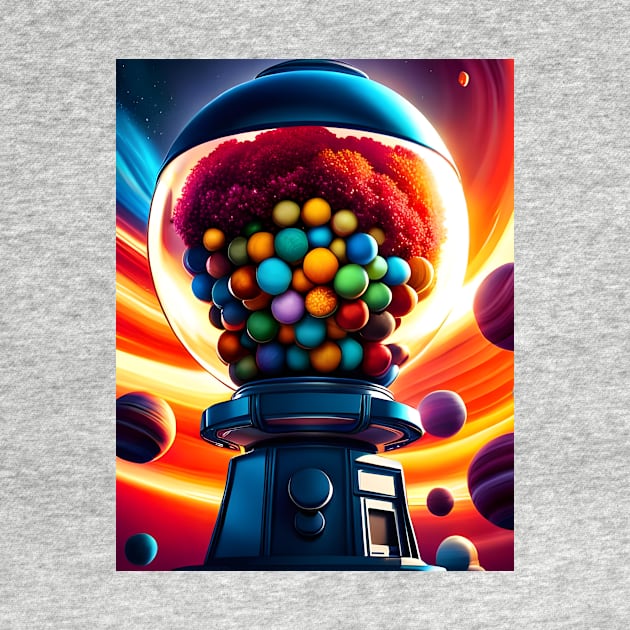 Cosmic gumball machine by thali6